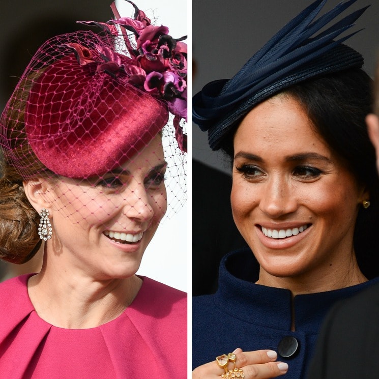 Meghan Markle and Kate Middleton's first reaction to Eugenie in her wedding dress is priceless!