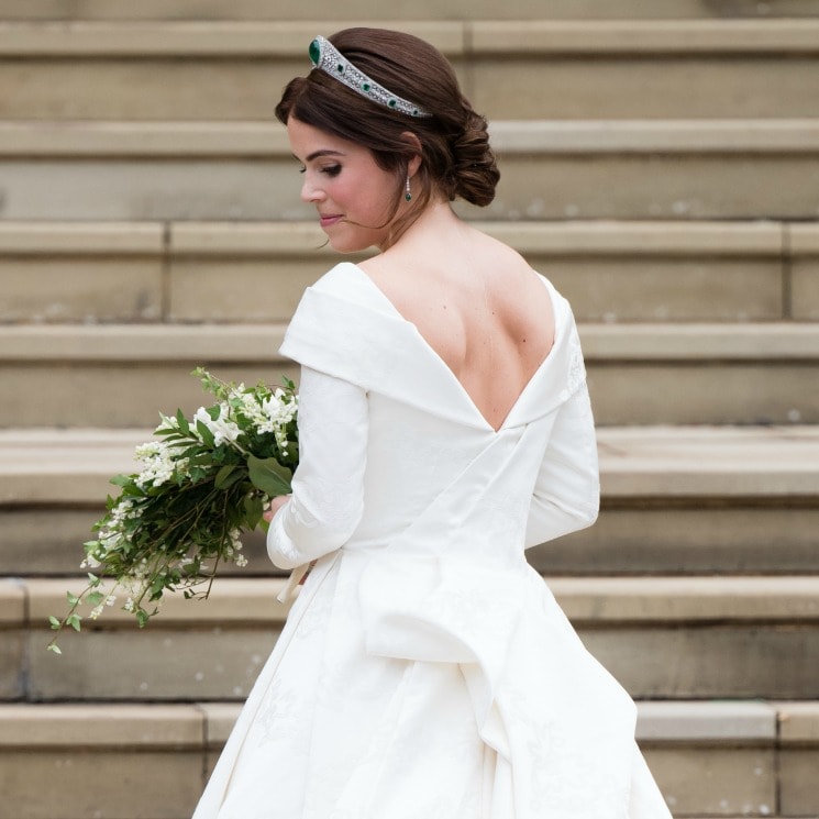 Eugenie’s second wedding dress revealed: see the tradition-breaking gown's unbelievable inspiration!